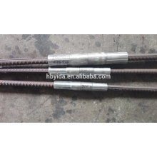 Hydraulic grip rebar connecting coupler for civil engineering